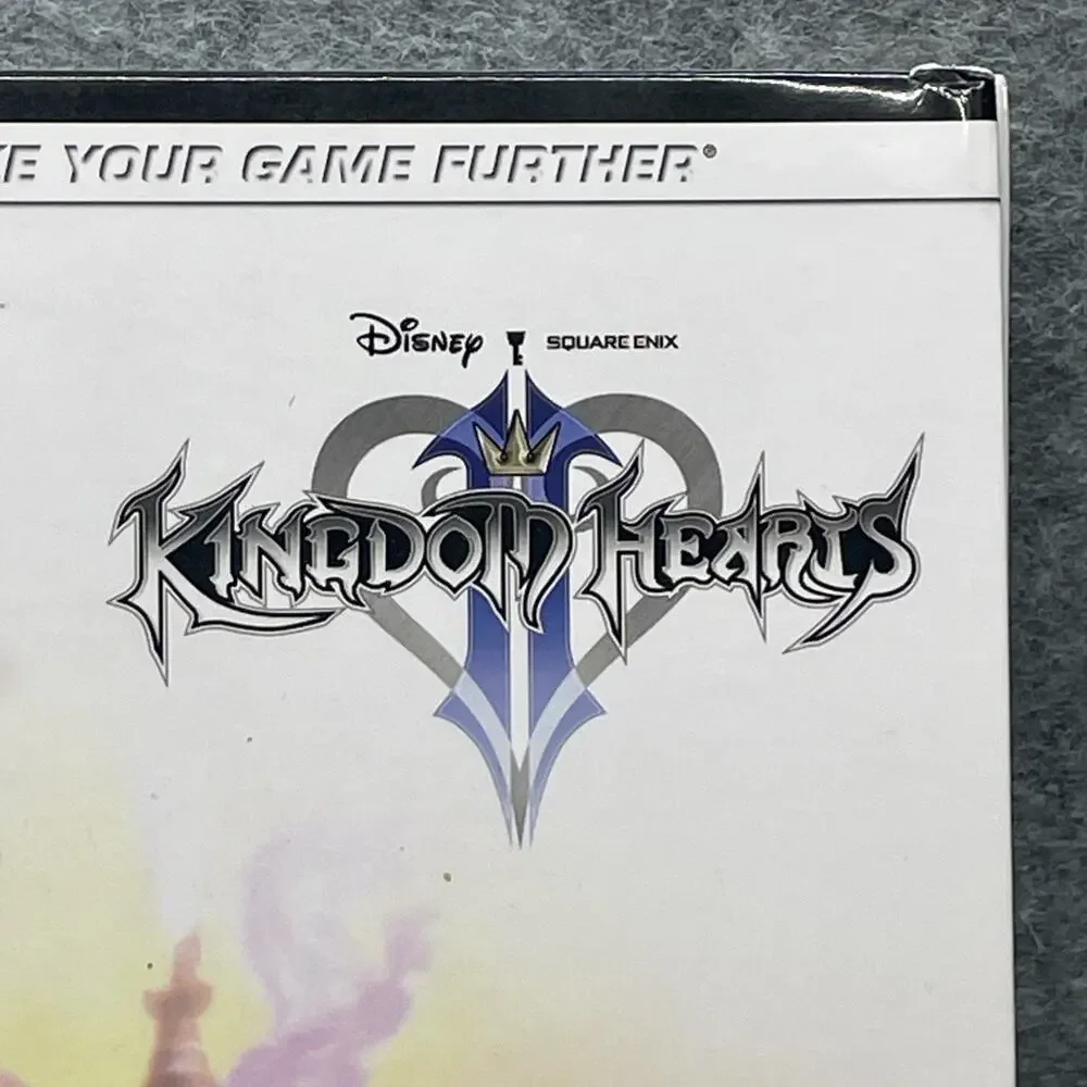 Kingdom Hearts II Limited Edition Guide Disney Bradygames VG